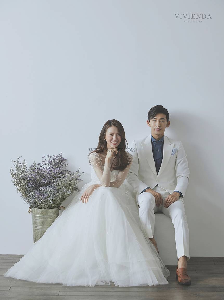 韩国最新时尚浪漫婚纱照，完美结合的时尚与浪漫